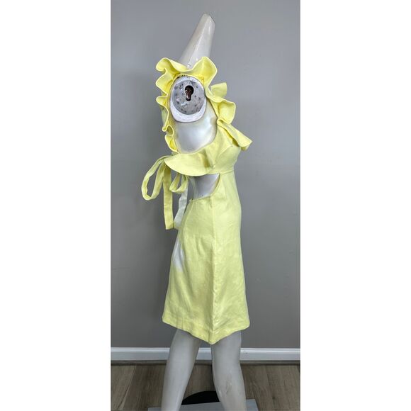 Zimmermann ruffled linen minidress Size AU0(US4) $650 - Picture 10 of 13